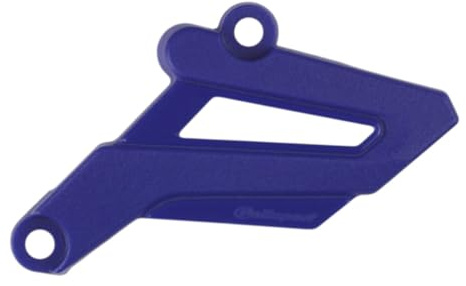 POLISPORT 8487100002 - Kettenradschutz aus leichtem Kunststoff mit hoher Haltbarkeit und Widerstandsfähigkeit compatible con motocicletas SHERCO in farbe Blau