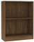 vidaXL Bücherregal mit 2 Fächern Standregal Regal Aktenregal Wandregal Aufbewahrung Bücherschrank Braun Eichen-Optik 60x24x76cm Holzwerkstoff
