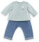 Corolle Hose und Top, Loire, Puppenzubehör, Puppenkleidung, für alle 36cm Babypuppen, ab 2 Jahre