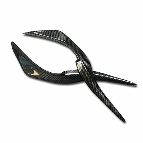 Scheinwerfer Augenbrauen Für Lexus is IS300 III IS250 2013 2014 2015 2016 Auto Licht Augenbraue Trim Lampe Augenlid Kohlefaser Auto Frontleuchte Lampenabdeckung Stirn