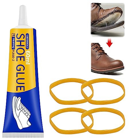 Ganbaro Glue for Shoes, Shoe Repair Glue, Waterproof, Shoe Goo for Trainer, Boot, Leather, Rubber, Canvas, Heels