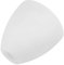 Baluue Abat-Jour En Verre Blanc E27 Pour Lustre, Applique Murale Et Suspension, Remplacement Facile, Dimensions 14,5 X 13,5 Cm, DéCoration IntéRieure ÉLéGante Et AtmosphèRe Chaleureuse