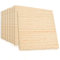 mosegor 10Pcs 3D Wood Grain Wallpaper Self-Adhesive Wood Effect Wall Panels PE Foam Wood Wall Sticker for Home Living Room Bedroom Kitchen Bathroom Beige 70 x 70 cm