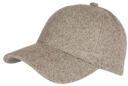 Baseball Cap, Wolle, Braun, Filz, Mode, Klasse Neyva – Größe: Einheitsgröße – Farbe: Braun – Herren, braun, Einheitsgröße