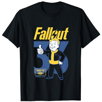 Fallout TV Series 33 Vault Boy Pose Maglietta