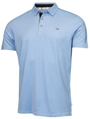 Calvin Klein Herren Uni Golf Poloshirt - Himmel - XXXL