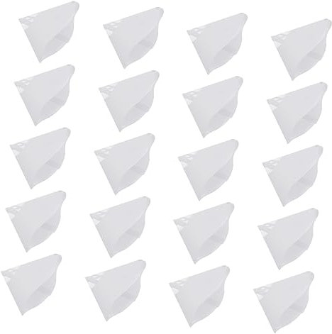 ULTECHNOVO 20 Stück Papiertrichter Verbrauchsfilter für 3d-drucker Sla Harzfilter aus Papier zum Filtern von Photoinitiiertem Harz für 3d-druck Anwendungen