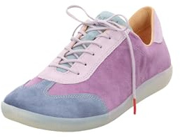 Think! Damen Nature chromfrei gegerbte nachhaltige Halbschuhe, Denim/Kombi 8000