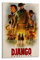 HTPOSDE Django Filmposter Unchained, klassisches Filmposter auf Leinwand, Wandkunst, Bild, Heimdekoration, Druck für Schlafzimmer, Wohnzimmer, 30 x 45 cm, Rahmenstil