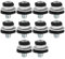LT Easiyl 10PCS Hard Drive Mounting Screws 8.6x7.6mm M3 Hard Drive Screws 511945-005 Compatible with HP 2.5Inch HDD/SSD G3 G4 G5 G6 mini PC G2 G3 AIO PC