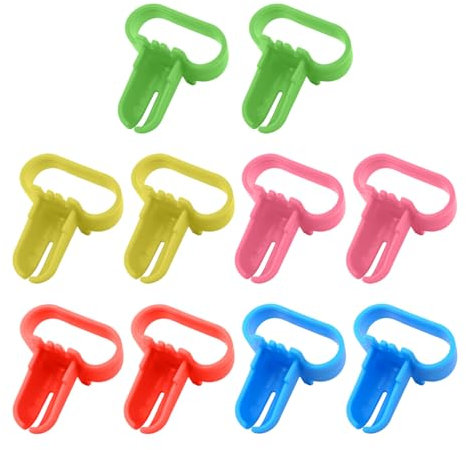 YSDYY 10 Piezas de Botones de Globo - Accesorios y Herramientas para Atar y Cerrar Globos Rápidos