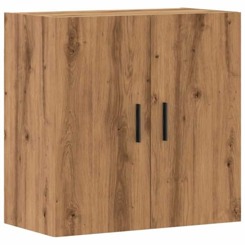 vidaXL Wandschrank Artisan-Eiche 60x31x60 cm Holzwerkstoff, Schrank, Hängeschrank, wandmontierter Vitrinenschrank, Aufbewahrungsschrank