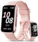 TIMU Fitness Tracker, 1.47 Zoll HD-Display Fitnessuhr mit Pulsmesser Schlafmonitor, Schrittzähler Uhr mit 20+ Sportmodi, IP68 Wasserdichter Aktivitätstracker Smartwatch Damen Herren