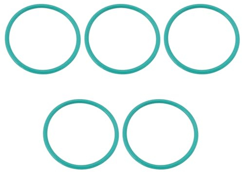 LT Easiyl 5 Stück O-Ring-Dichtungen Fluorkautschuk Brühkopfdichtung Teilenummer OR155 58 * 51 * 3.5 Mm Dicke Kompatibel mit Quickmill Thermoblock-Kaffeemaschine
