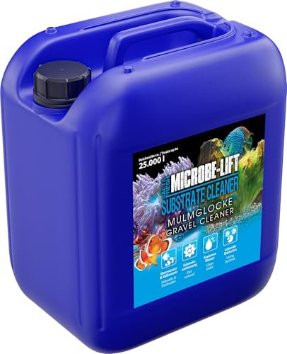 Microbe-Lift Substrate Cleaner - 5000 ml - 100% biologische Bodenreinigung für Meer- & Süßwasseraquarien, entfernt Mulm & Schmutz, unterstützt gesundes Aquarienleben.