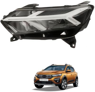 JSUDQR XF930-010 LED Scheinwerfer Weiß Links FÜR SANDERO STEPWAY 2023 260606032R