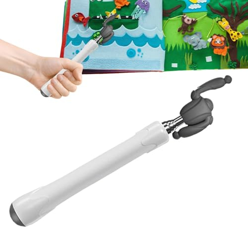 Ranley Teleskopischer Zeiger, ausziehbarer Zeiger für Lehrer, Markierstab für Tafel und Whiteboard, für Klassenzimmer und Kindergarten