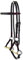 Thor Equine Sidepull mit Single Rope Nasenriemen, Schwarz, Full