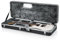 Gator Cases Deluxe ABS Koffer für Strat/Tele Style E-Gitarren mit LED-Innenbeleuchtung (GC-Electric-LED), schwarz