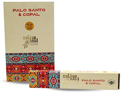 Native Soul Räucherstäbchen, Palo Santo & Copal, 1 Box = 15 g (3)