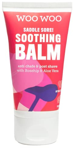 WooWoo Saddle Sore! Schönender, Feuchtigkeitsspendender Damenbalsam- Bienenswachs Kamille Hagebutte Öl und Aloe Vera - 50ml