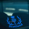 HastingsDesigner SCOTLAND SCOTTISH THISTLE Car,Window,Bumper or Laptop Vinyl Decal Sticker (Blue)