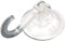 Merriway BH06637 Lot de 2 crochets à ventouse à levier Transparent 55 mm