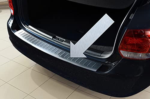 Ladekantenschutz Edelstahl passend für Volkswagen VW Golf VI Variant Kombi Baujahre 07.2009-07.2013 Art. 3235452