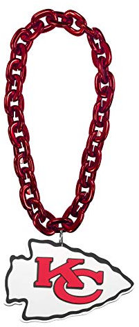 FanFave NFL Kansas City Chiefs Kansas City Chiefs NFL 3D Fanchain Magnet, Rot, Einheitsgröße (FF6715)