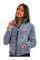 Lotto Tuta Donna in Pile con Zip Intera, Tuta Sherpa, Tuta Casa, Tuta Donna Invernale (3019 Blu, XL)