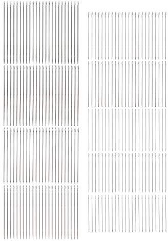 216 piezas de agujas de coser a mano para reparación de costura, aguja de bordar para coser a mano, kit de agujas para coser afiladas(S #)