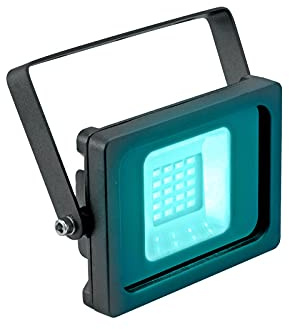 EUROLITE LED IP FL-10 SMD türkis | Flacher Outdoor-Scheinwerfer (IP65) mit farbigen LEDs