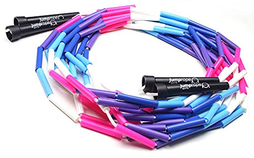 Double Dutch Springseil BEAD (4.90 m, schwarz-girl)