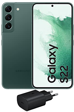 Samsung F-AMZBS901GLEP sbloccato Galaxy S22 5G Smartphone Android senza SIM, Caricatore incluso, 128GB Display 6.1’’, Dynamic AMOLED 2X, 4 Fotocamere, 2022, Verde [Versione Italiana]