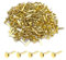 Mini Brads, Metall Musterklammern, für Karten, Scrapbooking, Gold, 200 Stück
