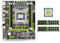 Rheross X79 Motherboard +E5 2640 V2 CPU+2X8GB DDR3 1600Mhz REG ECC RAM Memory Set LGA 2011 M.2 NVME Motherboard Kit