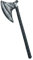 Tradineur - Hache Viking - Fabriqué en plastique - Convient aux jeunes et aux adultes - Accessoire pour carnaval, Halloween et célébrations - 77 cm de hauteur.
