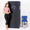 Linego Sauna, boîte de sauna portable, sauna à vapeur unique pour spa à la maison, grand espace, tente de sauna complet pour la maison avec cuiseur vapeur 3 L 1100 W, chaise, masseur de pieds,