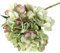 Wambere 3 unidades de flores artificiales de hortensia, realistas de tallo largo de seda para arreglos florales DIY, decoración de bodas, decoración del hogar, centros de mesa, verde