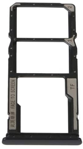 Piezas de reparación de teléfonos móviles Bandeja de Tarjeta SIM + Bandeja de Tarjetas SIM + Micro SD Tarjeta Bandeja para Xiaomi Redmi 10C/Redmi 10 India/Poco C40