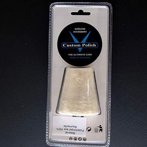 Custom Polish Polieraufsatz Polierkegel Polierkonus zum Felgen Polieren oder Verarbeiten von Polierpaste (EINWEG Verpackung)
