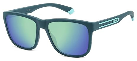 POLAROID Brille PLD 2155/S Größe 57-17 mm Matte Teal polarisiert