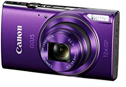 Canon IXUS 285 HS Compact camera, 20.2 MP - Purple (Renewed)