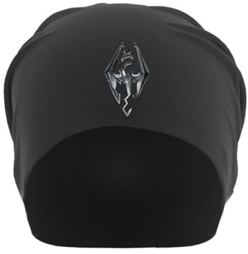 Atspauda Dragon Art Unisex Thin Cotton Slouch Beanie Schwarz, Schwarz , Einheitsgröße
