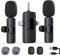 GKEAPZA Micrófono Lavalier inalámbrico para teléfono móvil/iPhone/ordenador, micrófono de solapa USB C inalámbrico para grabación de vídeo, vlog, TikTok, YouTube, reducción de ruido, plug-play clip on