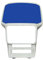 Adesivo tabella porta numero faro compatibile con moto Honda XR 600 R, XR 400 R, XR 250 R, XR varie colorazioni - Alta resistenza e Facili da applicare (Azzurro)