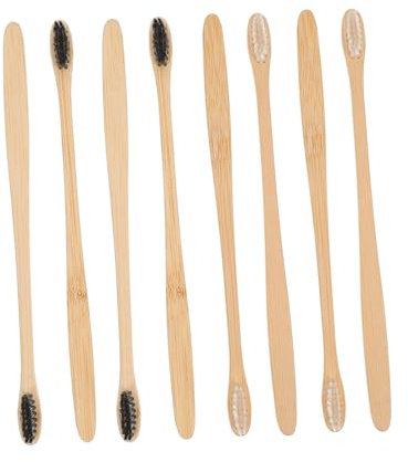 Didiseaon Mini Spazzolini Da Denti 20 Pezzi Morbido Dentifricio Compatibile Nero
