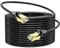 CHENLUKJ Câble Ethernet 60 m, haut débit 1000 Mbit/s, 250 MHz/s, câble LAN RJ45 noir, câble réseau adapté pour routeurs, ordinateurs, modem, commutateurs, jeux, panneaux de brassage