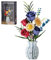 Flowers Bouquet Building Blocks Set with Vase, 787PCS Rose Sunflower Lily Botanical Collection Model Toys, Artificial Florid Bricks Kit, Ideas Gifts for Girls Women Adults Kids and Home Office Décor
