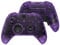 eXtremeRate Cover Guscio Tasti Ricambio per Xbox Elite Series 2 Controller Custodia Scocca Pulsanti Anelli Grilletti per Xbox Elite Series 2 Core Joystick(Model1797)-Trasparente Viola